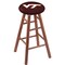 Holland Bar Stool Co Oak Bar Stool, Medium Finish, Virginia Tech Seat RC30OSMed - alternate 1